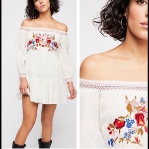 FREE PEOPLE SUNBEAMS MINI DRESS - NEW-Retail $148